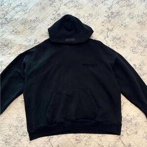 Essentials Men's Hoodie in Black